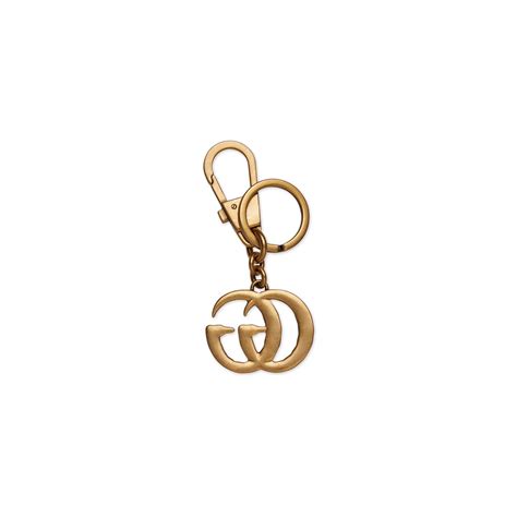 gucci double g key ring|vintage gucci keyring.